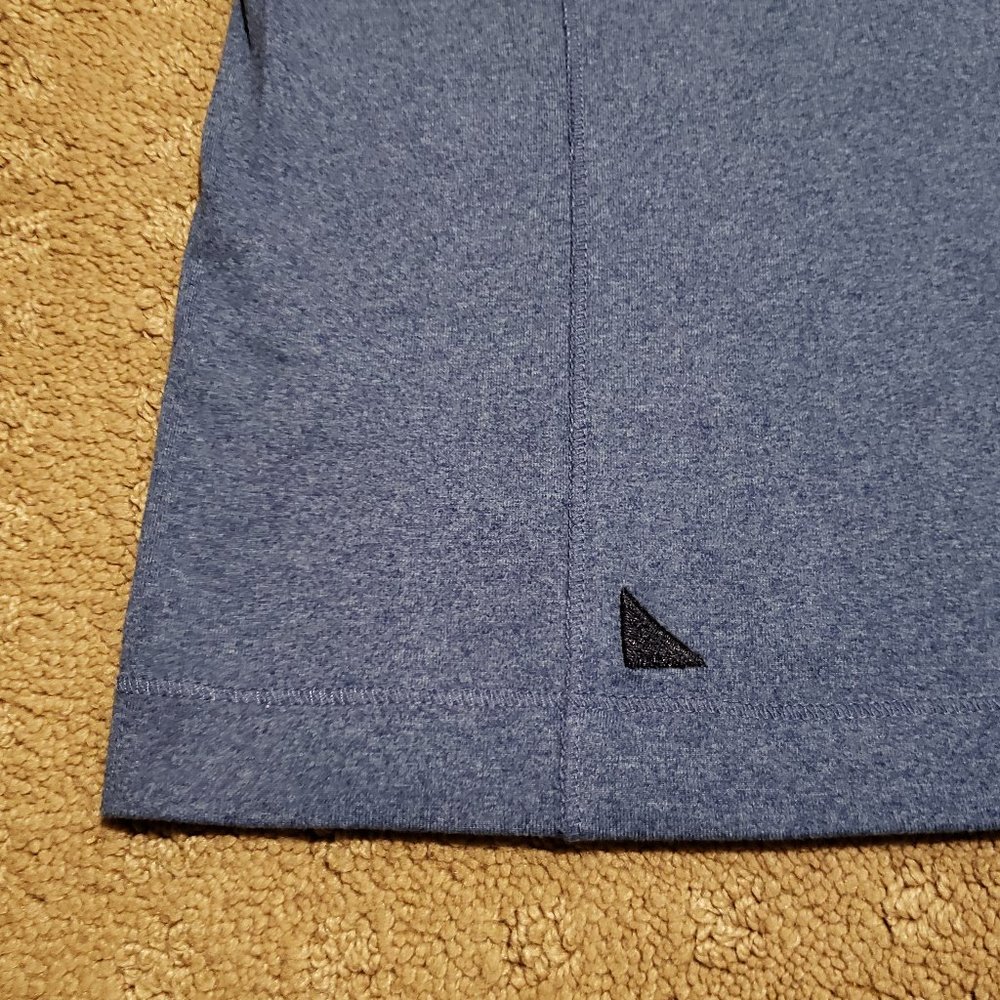 UNTUCKit Athletic T-Shirt Men's Large L Blue Comfy Trendy Breathable Running Tee - Picture 3 of 9